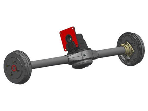 Electric Truck 192 Rear Axle